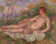 Reclining Woman Bather, Pierre-Auguste Renoir